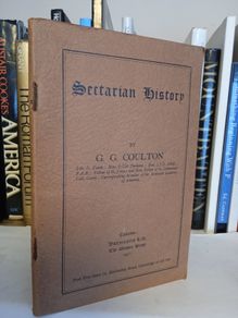 Sectarian History by G. G. Coulton (LP239)