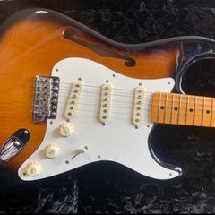 Fender Eric Johnson Thinline Stratocaster & Original case.