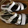 Schuh Ladies Lilac Leather Sandals size 6 Image 6