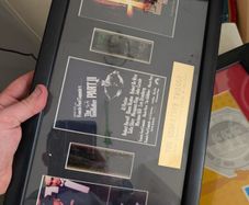 Actual film reels from the god father trilogy