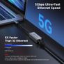Cable Matters USB C to 5Gb Ethernet Adapter, 5 Gigabit Ethernet to USB C - Boxed! [2 Available] Image 7