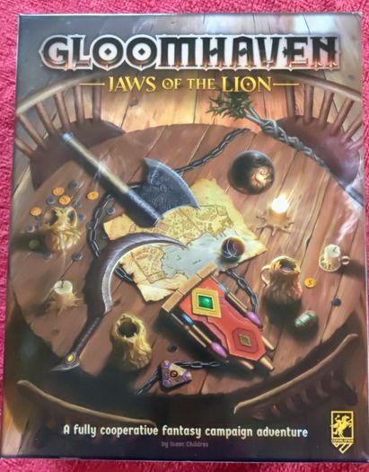 Gloomhaven: Jaws of the Lion Board Game Mint Never Played