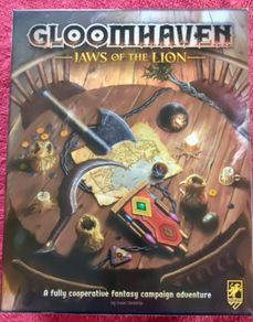 Gloomhaven: Jaws of the Lion Board Game Mint Never Played