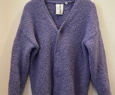 COLLUSION @ ASOS Purple Bobble Knit Cardigan Size XS!