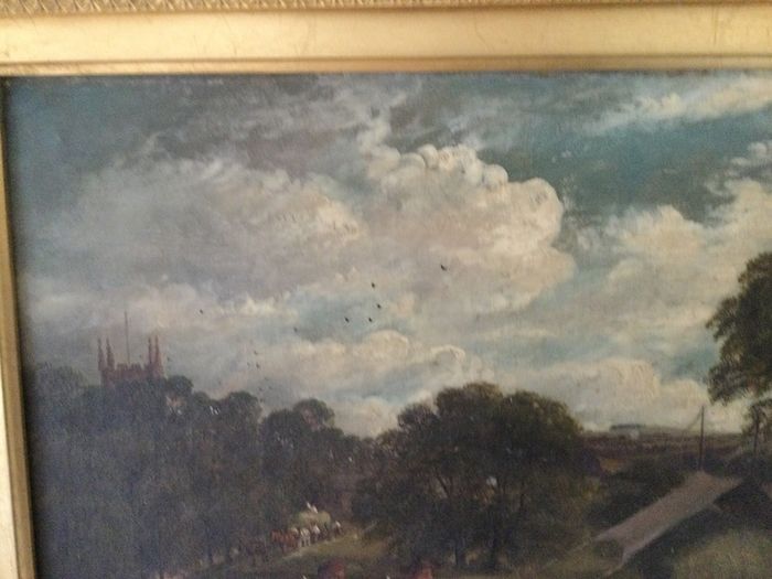 Art- Original Oil on Canvas 19th Cent.