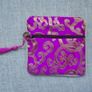 Silk purse, Coin purse, Jewellery storage. Image 5