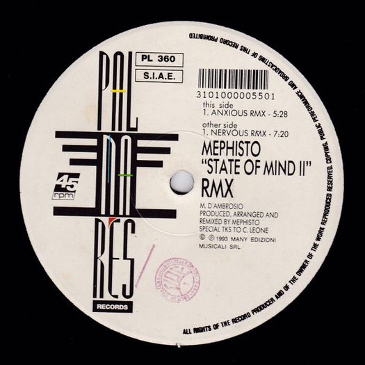 Mephisto - State Of Mind Ii Remix