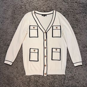 White Cardigan