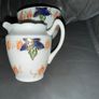 Vintage Lot of ENGLISH BONE CHINA Cups Saucers Plates & Creamer HAND TINTED Ivy Image 3