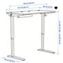 ikea sit stand desk Image 3