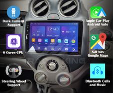 Premium Carplay Nissan Micra Android Auto Stereo