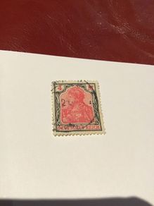 Rare Old German stamp