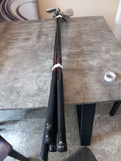 Callaway golf clubs. Right handed clubs