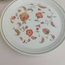 Fabulous Set of Five Dinner Plates and Five Breakfast Plates by Arklow Pottery in the Brendan Erin Stone, Unknown Pattern Name Image 4