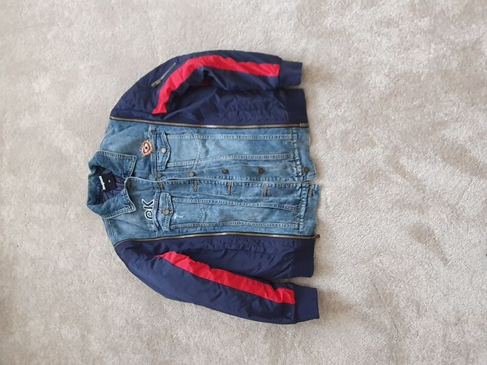 Desigual denim and puffer jacket - size M