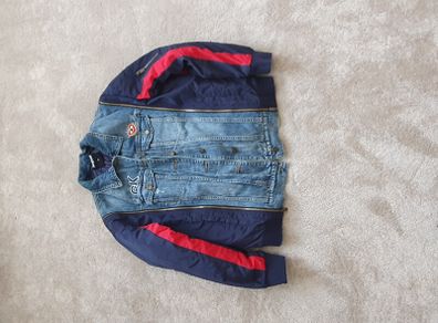 Desigual denim and puffer jacket - size M