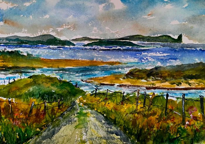 falcarragh  watercolor