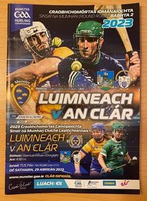 2023 Limerick v Clare - GAA Munster Senior Hurling Championship Round 2 Programme