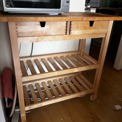 Free kitchen island/trolley - IKEA Forhoja