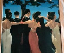 Waltzers by Vettriano