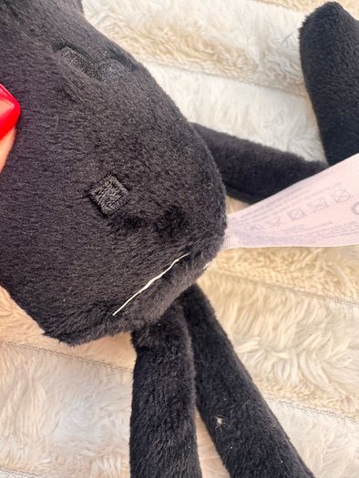Minecraft Enderman Plush MoJang Gaming Black approx. 24 cm. Used NO Tag Please see photos