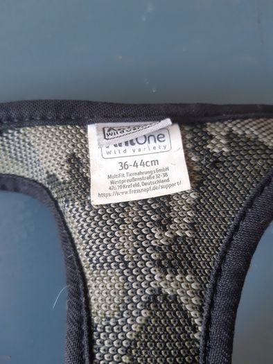 AniOne Wild Variety Camouflage Dog Harness  Size XS (36-44cm)