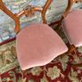 Set of 4 Victorian walnut Dining Chairs. Image 7