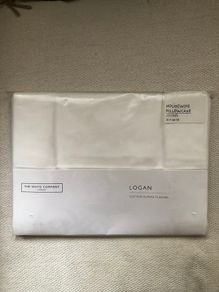 BNWT THE WHITE COMPANY   Logan Housewife Pillowcase Cotbed