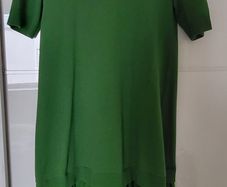 COS green midi dress size xs UK 8-10