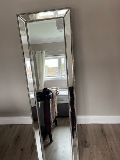 Full glass Floor Length Mirror