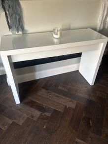 Ikea Malm dressing table with glass top Free