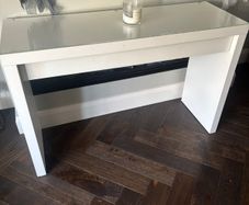 Ikea Malm dressing table with glass top Free