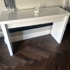 Ikea Malm dressing table with glass top Free
