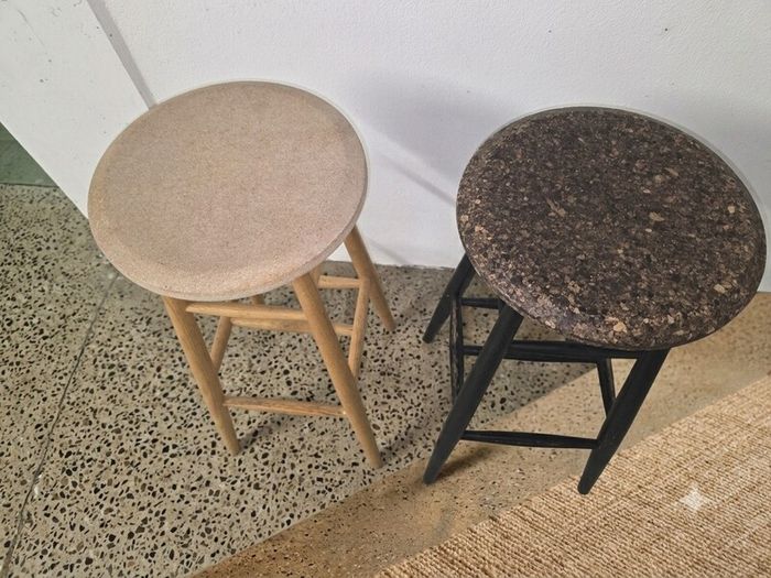 2  Drifted bar stool by Lars Beller fjetland