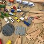 Wooden Train Track, bridges and more Image 9
