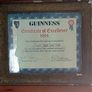 Rare Vintage 1994 Guinness Certificate Excellence Image 3