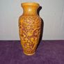Hand carved Asian resin vase Image 2