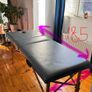 Professional Massage Table. Solid Wood Frame Image 2