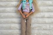 Barbie from Tanner Pooping Dog Set ONLY Barbie Doll Used Please see photos
