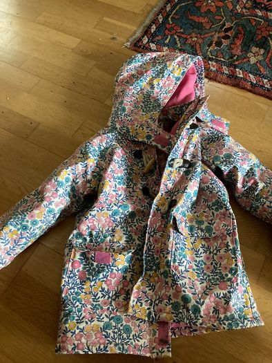 kids Parka Jacket (purple & pink) 2-3yrs x2