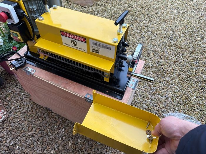 New 1.5mm-40mm Wire Stripping Machine 10 Blades Stripper Copper Recycling 220v