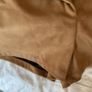Tan suede effect shorts size 12 papaya brand Image 10