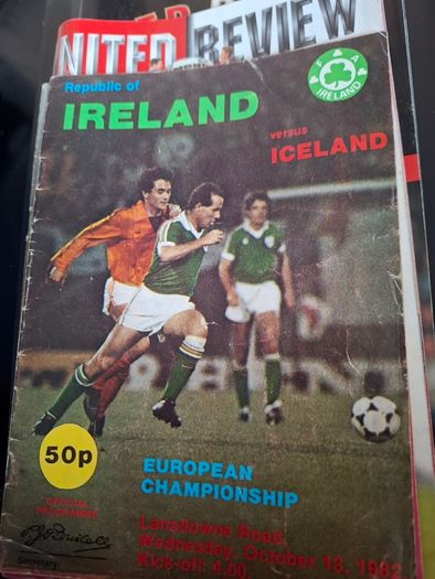 Selection of Match Programmes