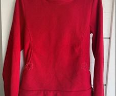 red hoodie
