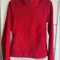 red hoodie