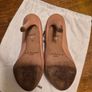 L.K. Bennett Harper Blush Kid Leather High Heeled Court Shoes Image 4