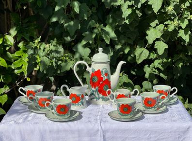 Vintage Coffee set by Johnson Brothers  circa 1960/70's PRICE DROP SEE BELOW