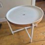 White round side table Image 3