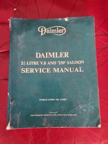 Dailmer V8 250 Service manual