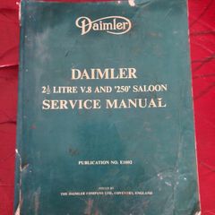 Dailmer V8 250 Service manual